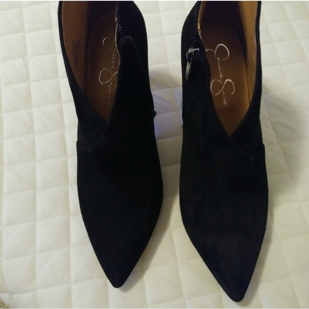 Jessica Simpson Elegant Black Ankle Boots NWT